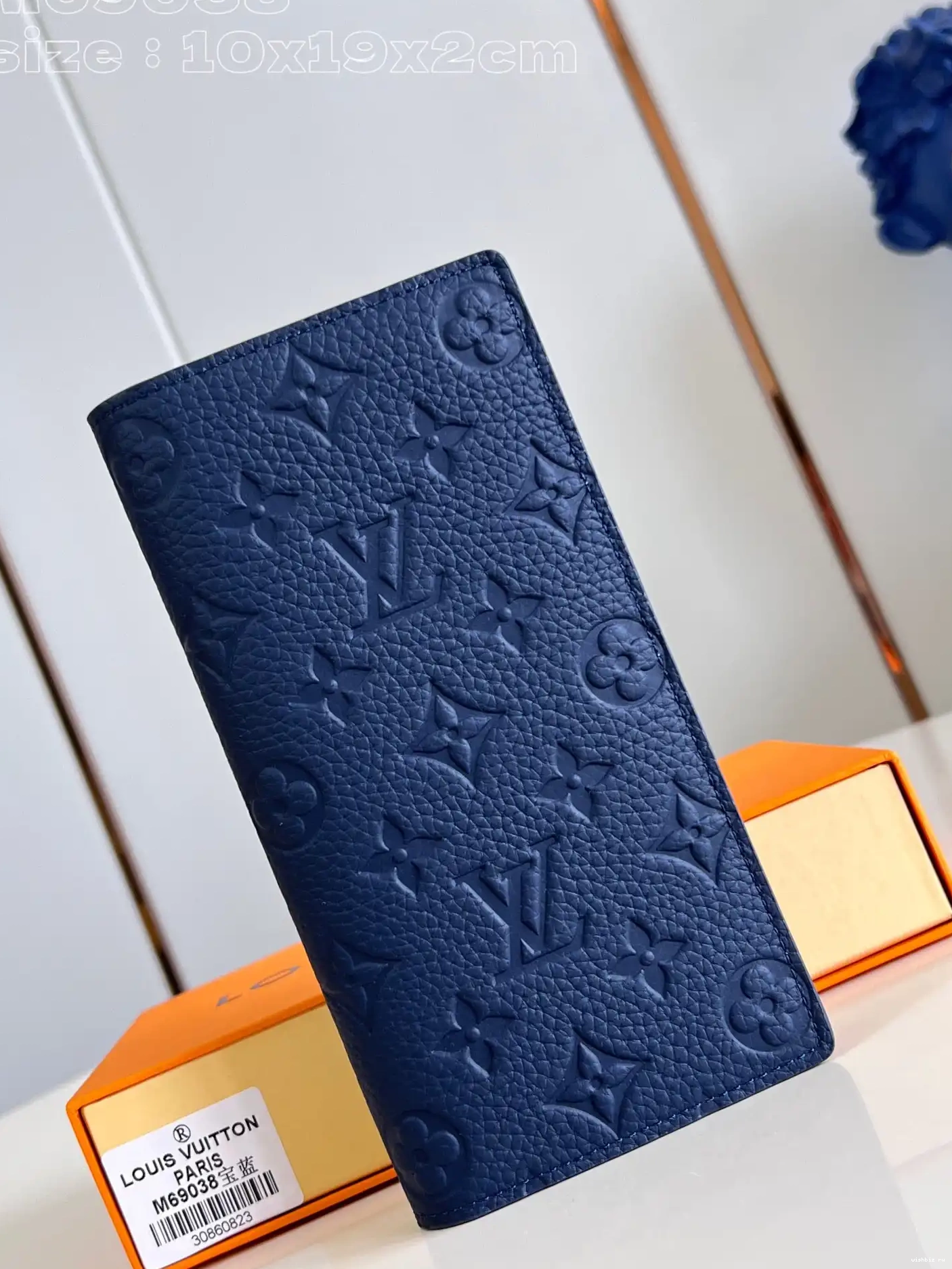 WIS WALLET-10*19*2cm BRAZZA VUITTON LOUIS 0322